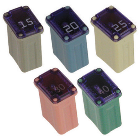 ASSORTMENT OF J-CASE MICRO FUSES 32V 15A → 40A