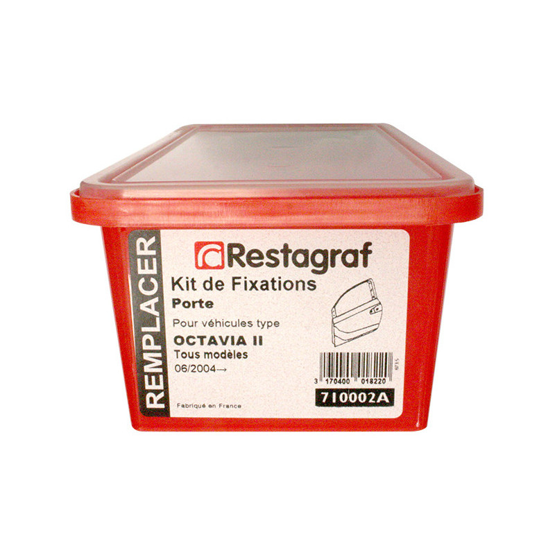 Kit met bevestigingsmateriaal voor Portier OCTAVIA II (1Z) Alle modellen 06.2004 → 03.2013