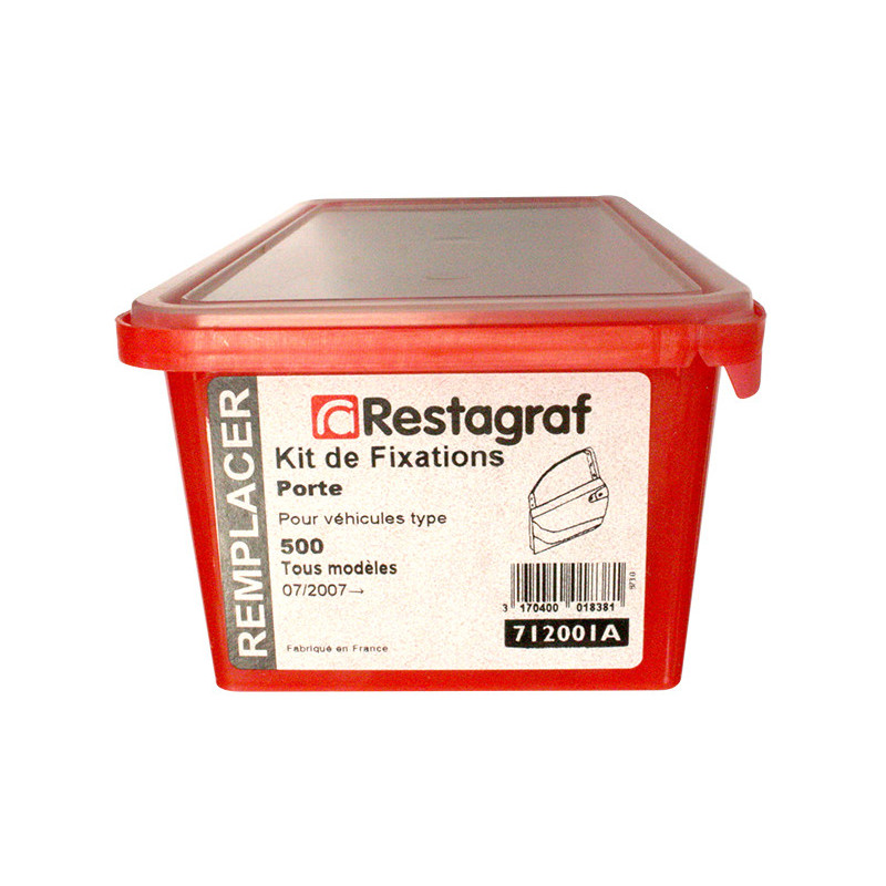 Kit met bevestigingsmateriaal voor Portier 500 Fase 1 07.2007 → 07.2015