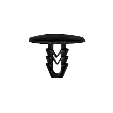 KLEM VOOR BEKLEDINGSMATERIAAL  Ø 8 mm GELUIDSDEMPER MOTORKAP