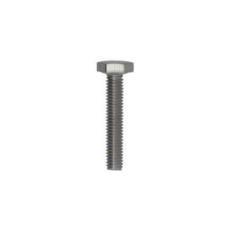 STAINLESS STEEL HEXAGON HEAD MACHINE SCREW M3-0.50 X 16 mm DIN 933