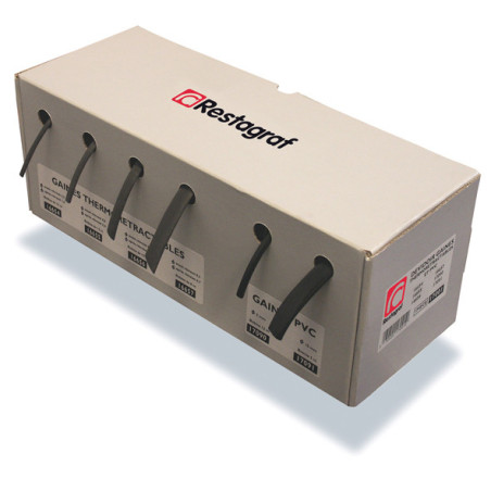 HASPEL MET 6 SPOELEN KABELMANTEL  Ø 3 → 10 mm VAN HET TYPE KRIMPKOUS EN VAN PVC