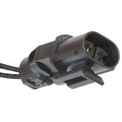 2-POLIGER STECKER VORVERKABELT MIT 2 X 1 mm² FÜR NEBELLEUCHTEN