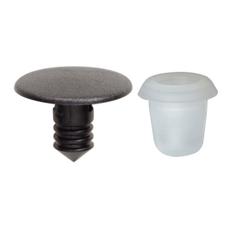 AGRAFE + TÉTINE Ø 10,5 mm TAPIS DE COFFRE