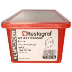 Kit de Fixations pour Porte 500L Tous modèles 10.2012 →