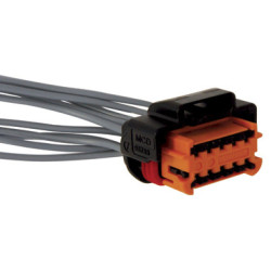 CONNECTEUR PRÉ-CÂBLÉ 10 VOIES MÂLE 1 mm² SÉRIE 1,5 ÉTANCHE