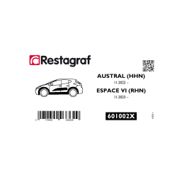 Fasteners kit for side mouldings AUSTRAL 11.2022 →