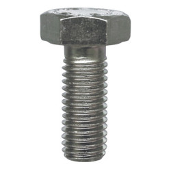 GRADE 8.8 ZINC PLATED HEXAGON HEAD SCREW M10-1.50 X 25 mm DIN 933
