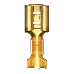 NON-INSULATED FLAT FEMALE TERMINAL 6,35 x 0,8 mm (0.5 → 1,5 mm²)
